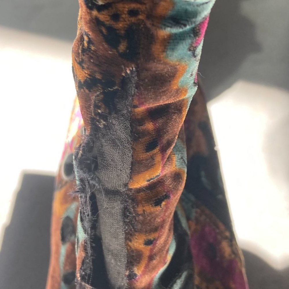 Bjorn Velvet Paisley Fashion Tall Boot - Picture 5 of 5